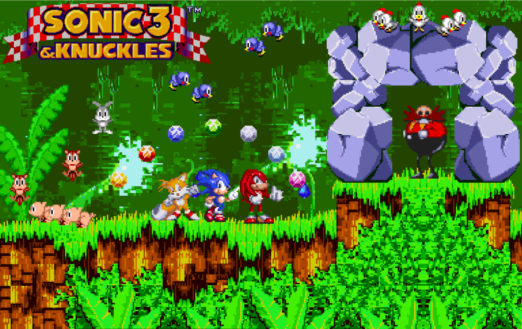 Остров ангела Соник 3 и НАКЛЗ. Sonic 3 and Knuckles Sega Genesis. Sonic 3 & Knuckles игра. Финальный босс Sonic 3 and Knuckles. Sonic 3 и наклз