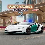پارک ماشین پلیس در دوبی